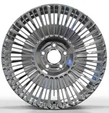 WD0157 alloy wheel – Polished, photo 2