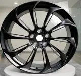 WD0158 alloy wheel – Matte Black (Full Paint), photo 2