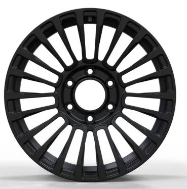 WD0159 alloy wheel rim – Matte Black (Full Paint)