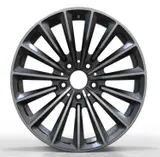WD0160 alloy wheel – Gunmetal Machined Face, photo 2