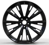 WD0170 alloy wheel – Gloss Black (Full Paint), photo 1