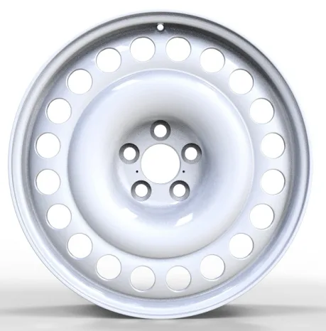 WD0172 alloy wheel rim – White (Full Paint)