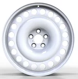 WD0172 alloy wheel – White (Full Paint), photo 2