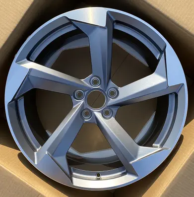 WD0175 alloy wheel rim – Brushed Aluminium (Natural)