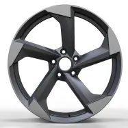 WD0175 alloy wheel rim – Matte Gunmetal Machined Face