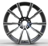 WD0181 alloy wheel – Gunmetal Machined Face, photo 2