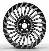 WD0189 alloy wheel – Gloss Black Machined Face, photo 2