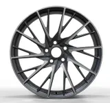 WD0195 alloy wheel – Gunmetal Machined Face, photo 1