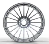 WD0202 alloy wheel – Silver (Full Paint), photo 2