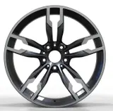 WD0207 alloy wheel – Gunmetal Machined Face, photo 1