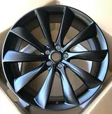 WD0215 alloy wheel – Matte Black (Full Paint), photo 2