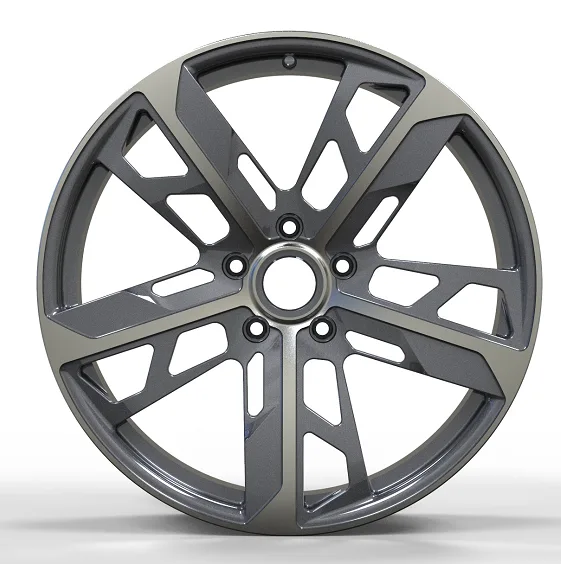 WD0222 alloy wheel rim – Matte Black Machined Face