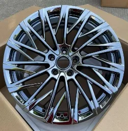 WD0228 alloy wheel rim – Black Chrome Plating