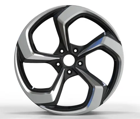 WD0237 alloy wheel rim – Gloss Black (Full Paint)