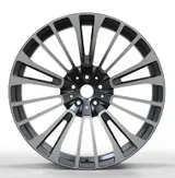 WD0242 alloy wheel – Gunmetal Machined Face, photo 2