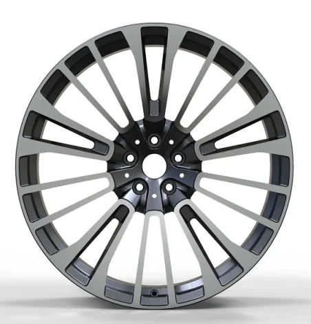 WD0242 alloy wheel rim – Gunmetal Machined Face