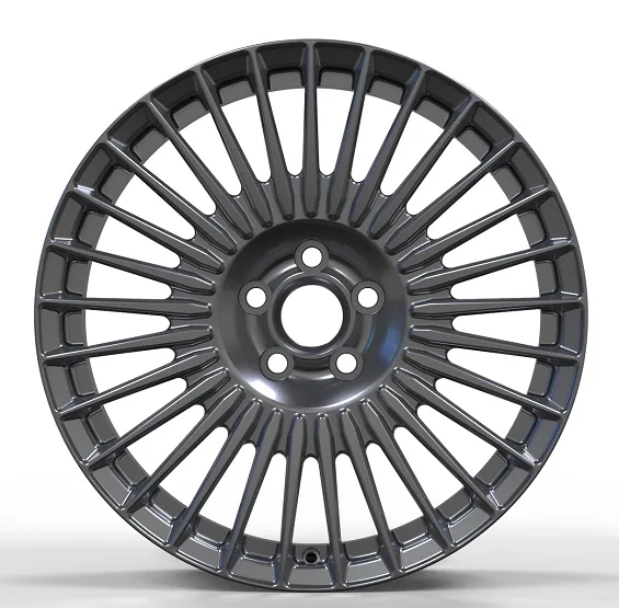WD0243 alloy wheel rim – Black Chrome Plating