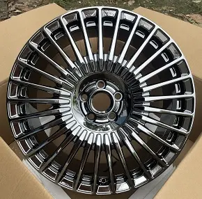 WD0243 alloy wheel rim – White Chrome Plating