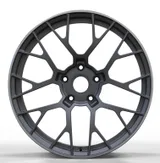 WD0262 alloy wheel – Matte Gunmetal Machined Lip, photo 2