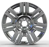 WD0264 alloy wheel – Polished + Brushed Rim, photo 4