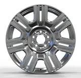 WD0264 alloy wheel – Polished, photo 2