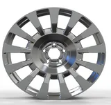 WD0269 alloy wheel – Polished + Brushed Rim, photo 2