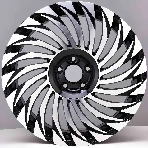 WD027 alloy wheel rim – Gloss Black Machined Face