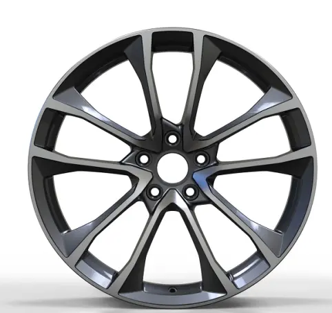 WD0281 alloy wheel rim – Gunmetal Machined Face