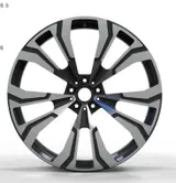 WD0289 alloy wheel – Gloss Black Machined Face, photo 2