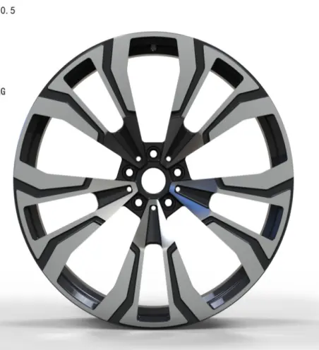 WD0289 alloy wheel rim – Gloss Black Machined Face