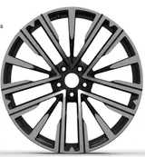 WD0292 alloy wheel – Gloss Black Machined Face, photo 2