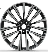 WD0292 alloy wheel – Gloss Black Machined Face, photo 2