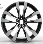 WD0305 alloy wheel