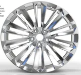 WD0312 alloy wheel, photo 3