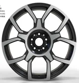 WD0313 alloy wheel – Gloss Black Machined Face, photo 3