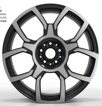 WD0313 alloy wheel rim – Gloss Black (Full Paint)