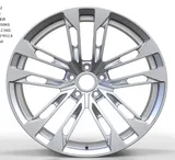 WD0314 alloy wheel – Silver (Full Paint), photo 1