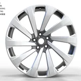 WD0320 alloy wheel – Gunmetal + Silver, photo 2