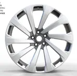 WD0320 alloy wheel – Gunmetal + Silver, photo 1