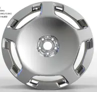 WD0322 alloy wheel rim – Polished