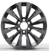 WD0324 alloy wheel – Hyper Black (Full Paint), photo 2