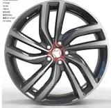 WD0332 alloy wheel – Gunmetal Machined Face, photo 2