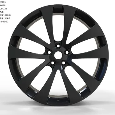 WD0337 alloy wheel rim – Gloss Black (Full Paint)