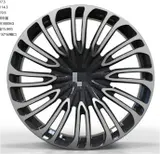 WD0343 alloy wheel – Gloss Black Machined Face, photo 1