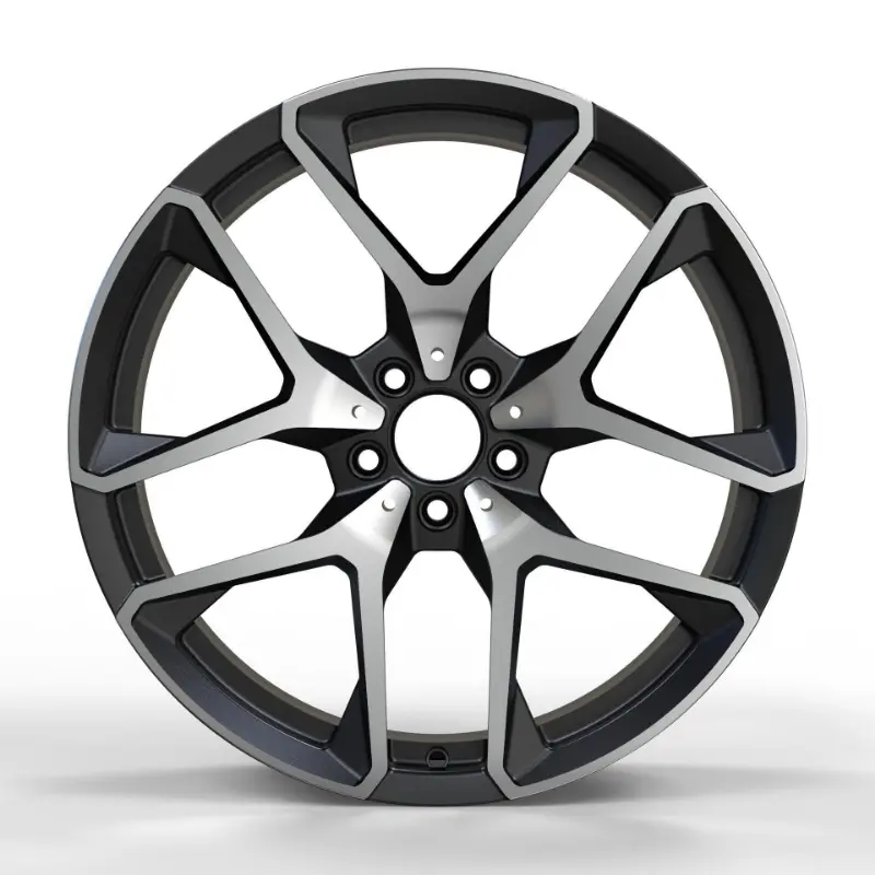 WD0345 alloy wheel rim – Matte Black Machined Face