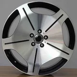 WD035 alloy wheel – Gloss Black Machined Face, photo 2