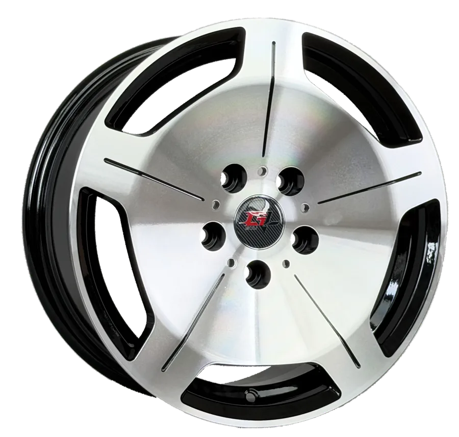 WD035 alloy wheel rim – Gloss Black Machined Face