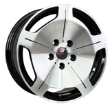 WD035 alloy wheel – Gloss Black Machined Face, photo 1
