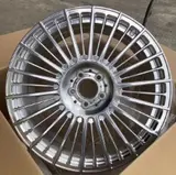 WD0361 alloy wheel – Polished + Brushed Rim, photo 2