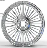 WD0361 alloy wheel – Polished, photo 1